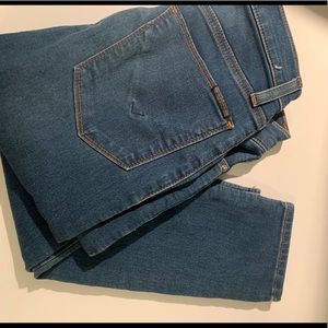 HUDSON “Blair” super skinny high rise jeans